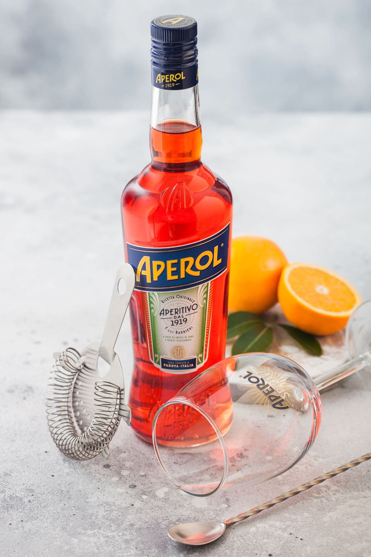 bottle of aperol