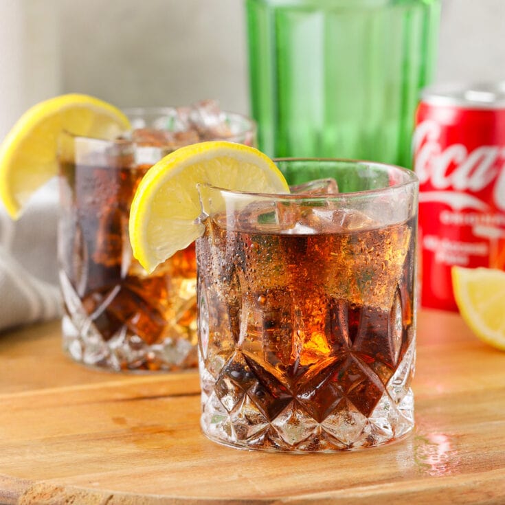 Gin and Coke.