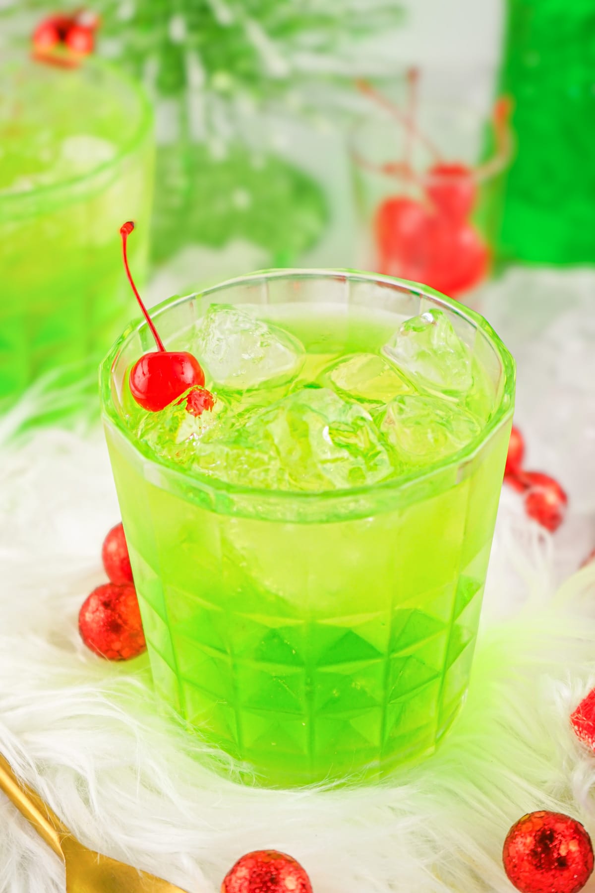 Grinch Cocktail.