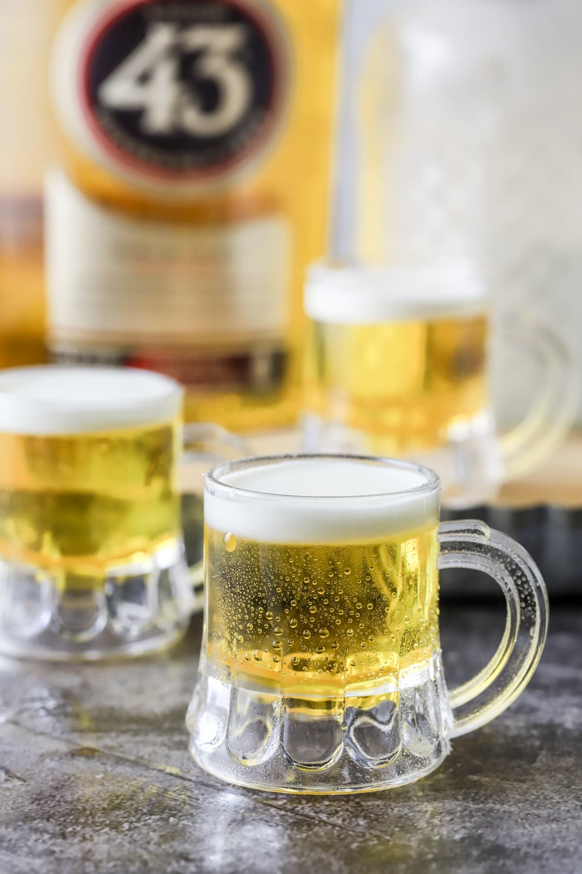 How to Make Mini Beer Shots (made with Licor 43)