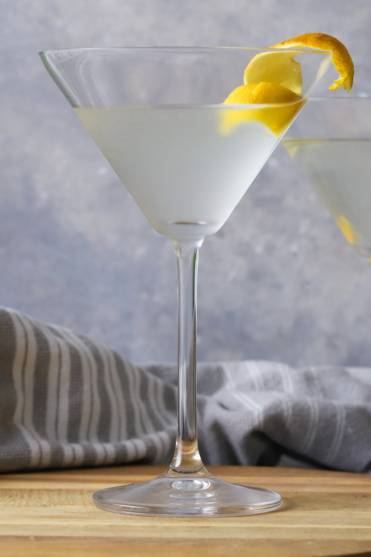 martini made with vodka