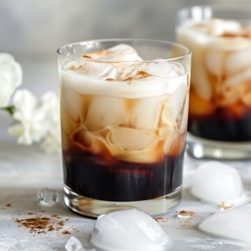 White russian cocktail.